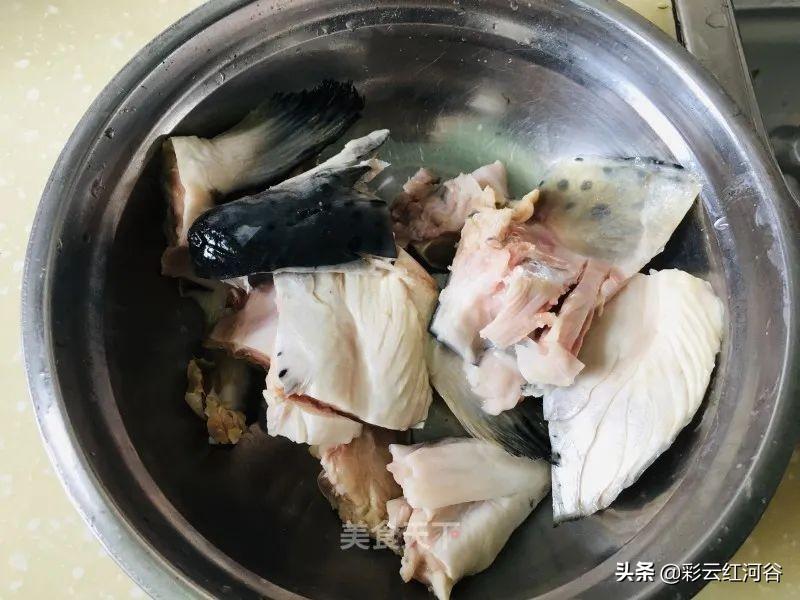 砂锅三文鱼头的做法（家常版本）-2