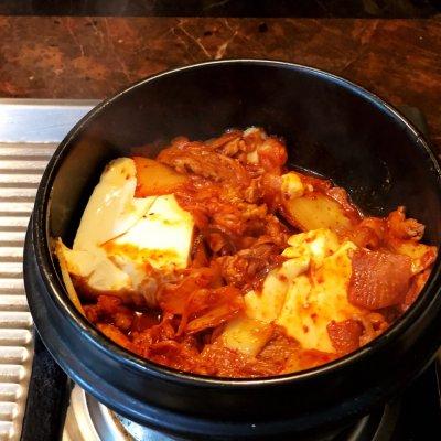 韩式泡菜豆腐汤的做法（正宗泡菜豆腐汤的做法）-6