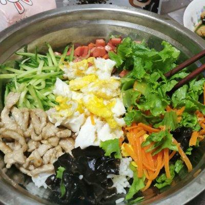 自制韩式拌饭的做法，怎样做韩式拌饭好吃？-3