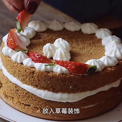 草莓裸蛋糕的简单做法_制作草莓蛋糕的方法与步骤-15
