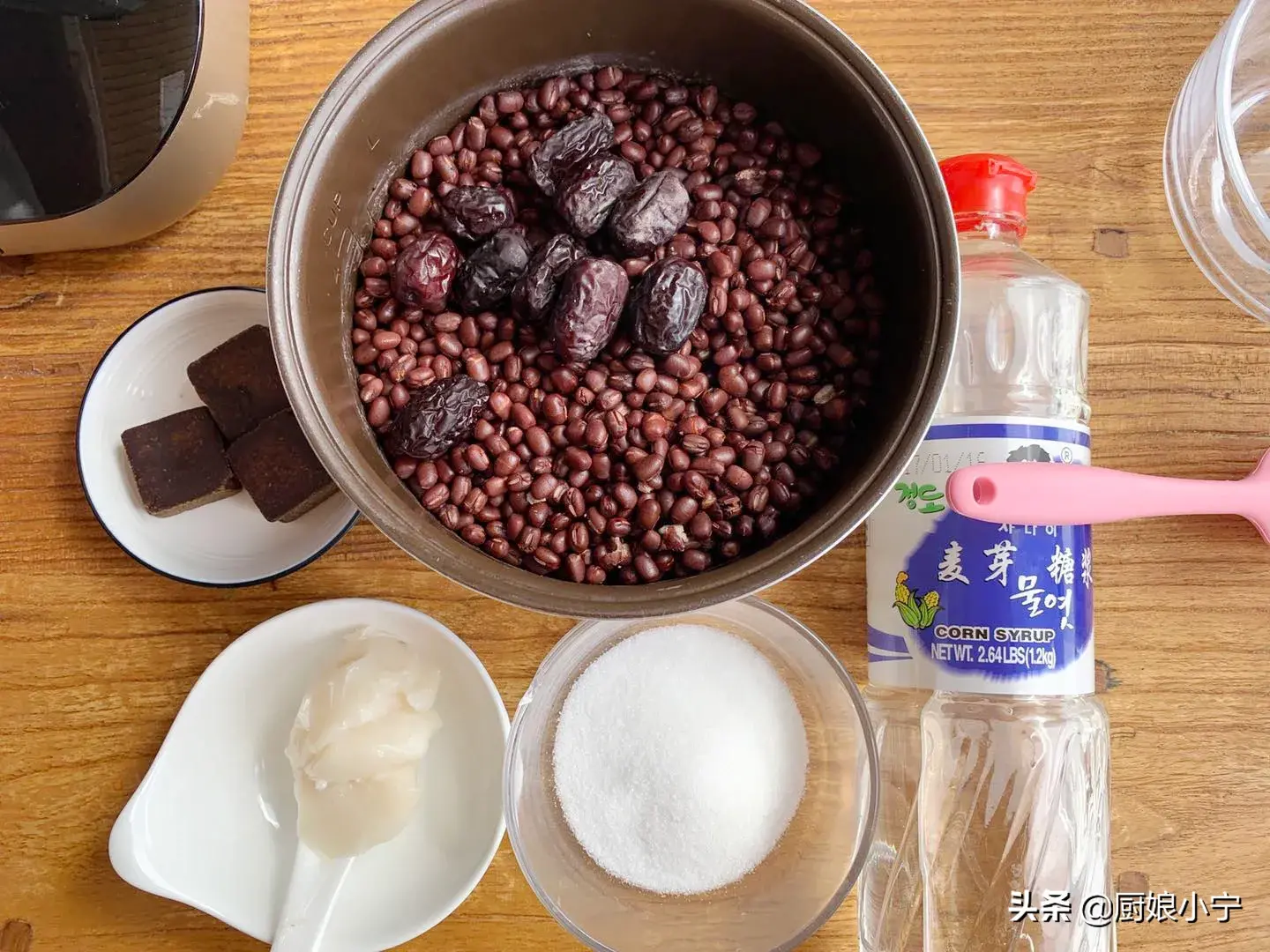 家用豆沙的制作方法_红豆奶茶的制作方法和配方-2