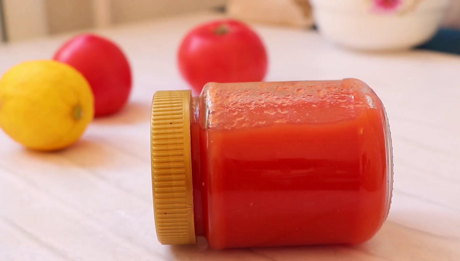 如何自制番茄酱能长期保存的_怎样熬制番茄酱-1